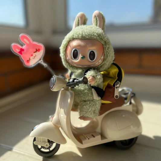 Labubu Stunt Motorcycle